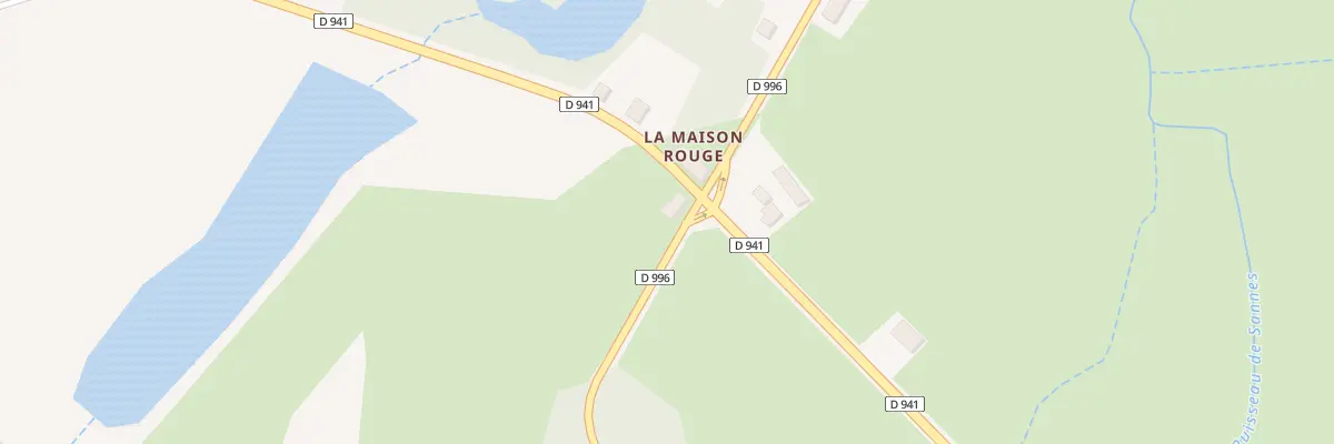 Plan du 4 La Maison Rouge à Saint-Bard