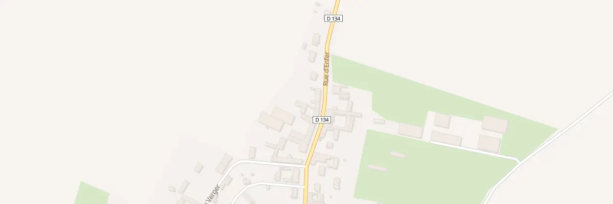 Plan du 7 Rue d’Enfer à Louvrechy
