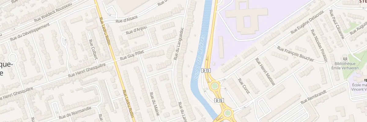 Plan du 44 Rue du Languedoc à Coudekerque-Branche