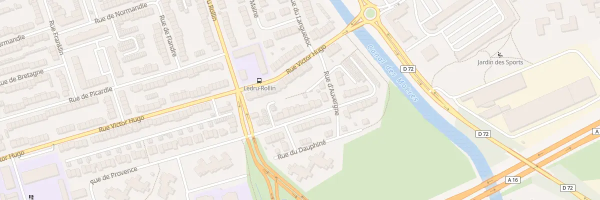 Plan du 347 Rue de Provence à Coudekerque-Branche