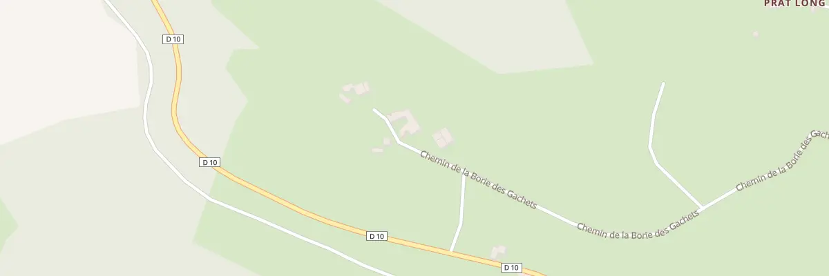 Plan du 5070 La Borie de Gachet à Centrès
