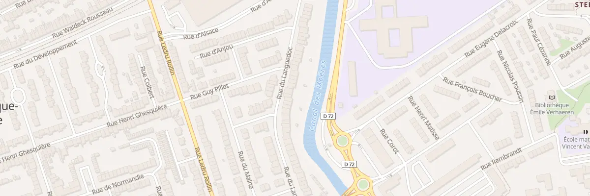 Plan du 46 Rue du Languedoc à Coudekerque-Branche