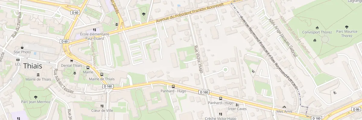 Plan du 91 Rue Victor Hugo à Thiais