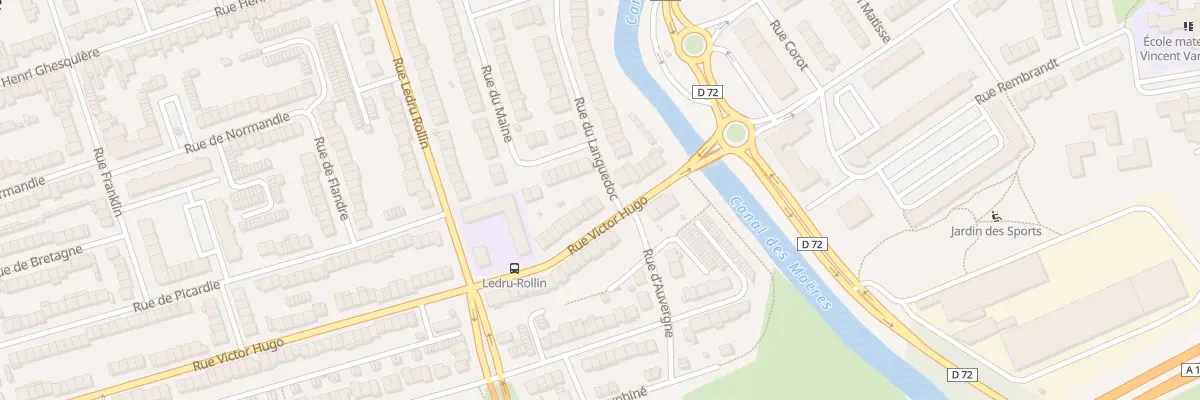 Plan du 219 Rue Victor Hugo à Coudekerque-Branche