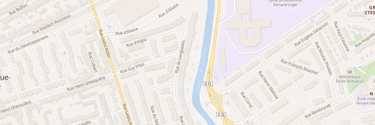 Plan du 52 Rue du Languedoc à Coudekerque-Branche