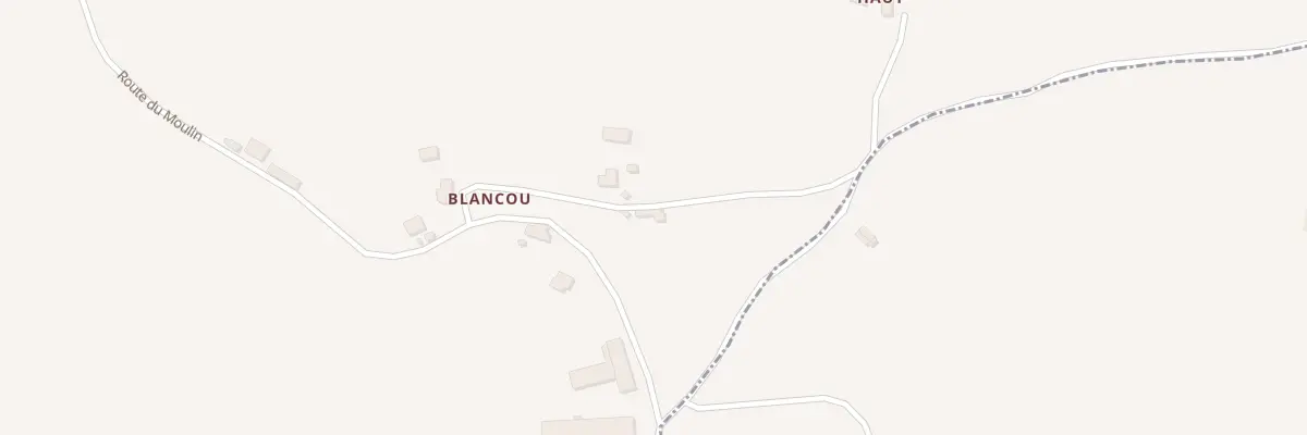 Plan du 5267 Blancou à Marcolès