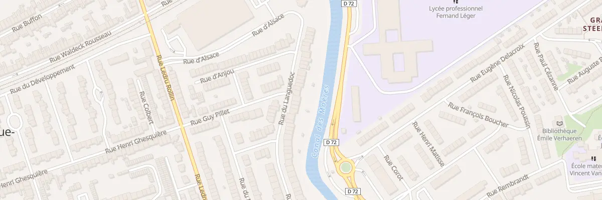 Plan du 56 Rue du Languedoc à Coudekerque-Branche