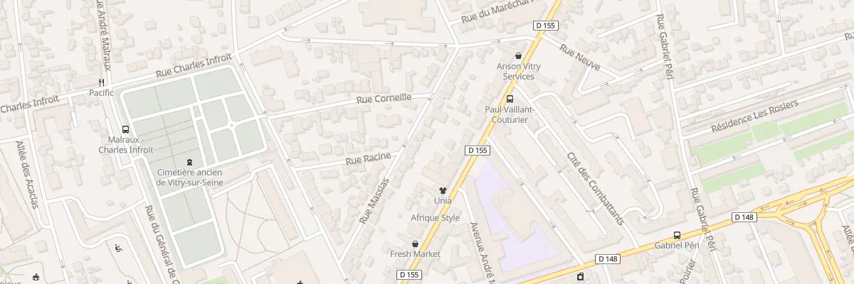 Plan du 19 Rue Massias à Vitry-sur-Seine