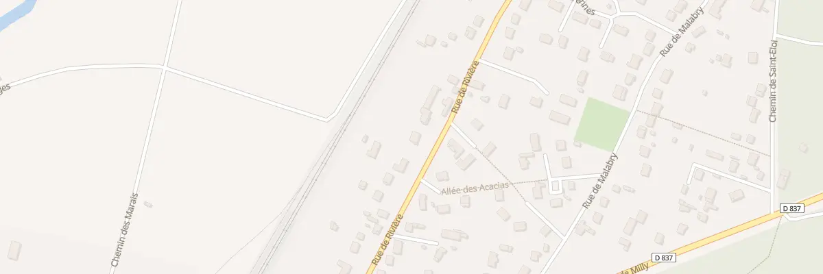 Plan du 21 Rue de Riviere à Maisse