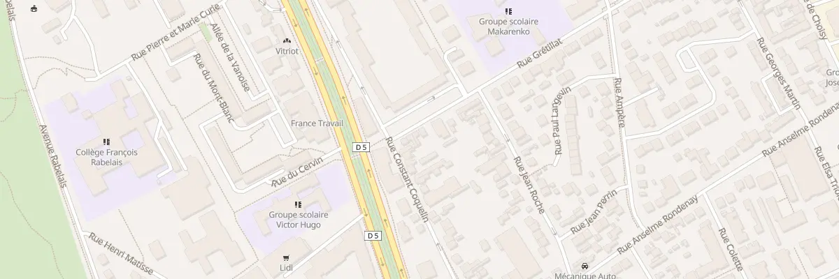 Plan du 67 Rue Grétillat à Vitry-sur-Seine
