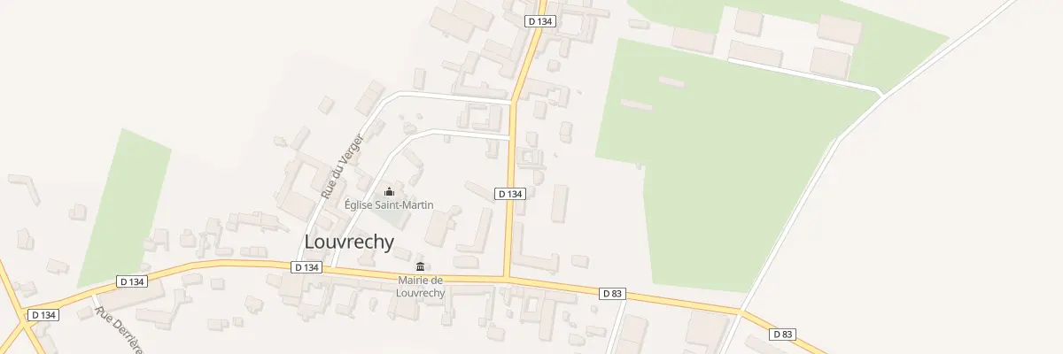 Plan du 18 Rue du Croquet à Louvrechy