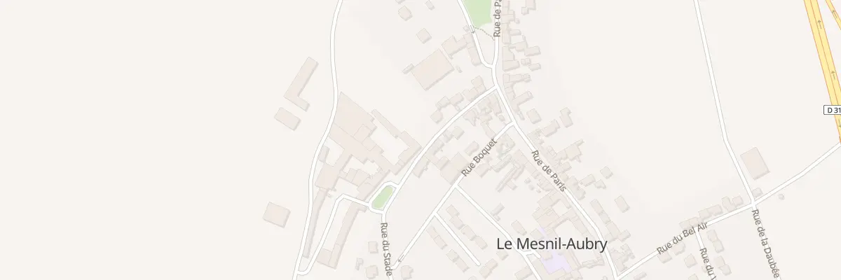 Plan du 6 Rue des Marronnièrs au Mesnil-Aubry