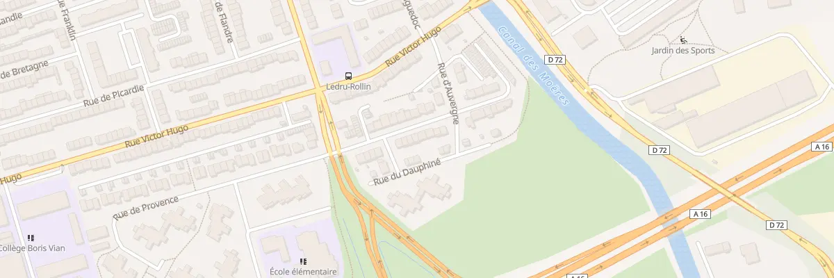 Plan du 348 Rue de Provence à Coudekerque-Branche
