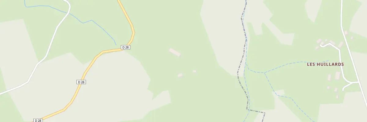 Plan du 1 Les Chassagnes à Saint-Oradoux-près-Crocq