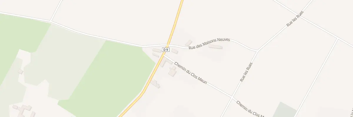 Plan du 6 Rue Les Maisons Neuves à Montbarrois