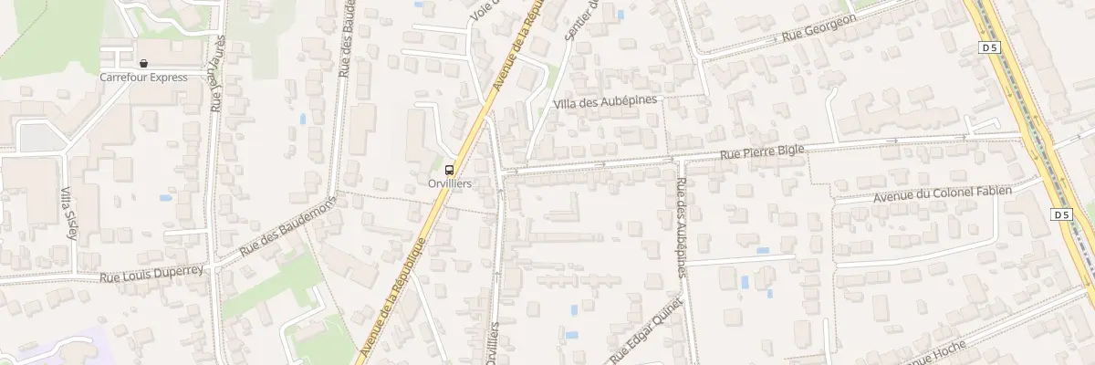 Plan du 75 Rue Pierre Bigle à Thiais