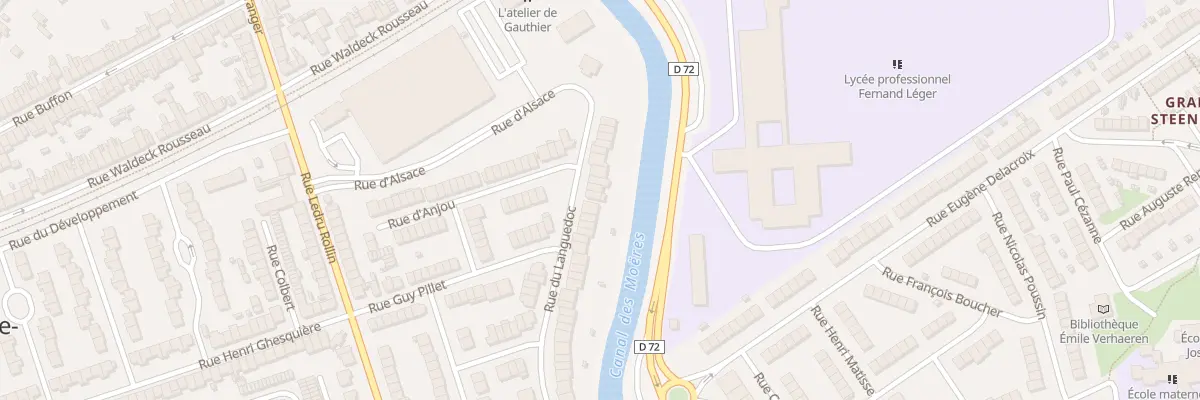 Plan du 70 Rue du Languedoc à Coudekerque-Branche