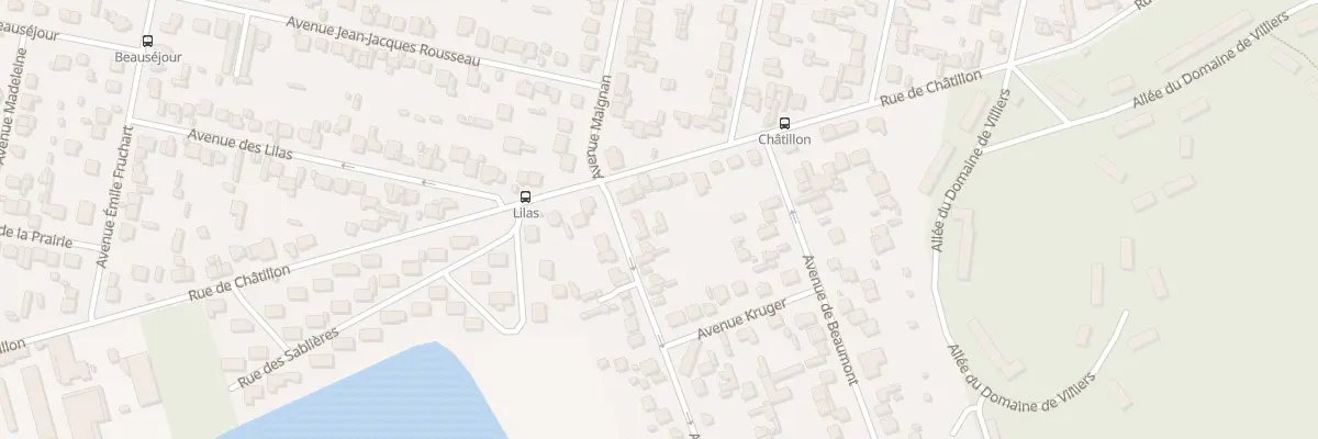 Plan du 40 Rue de Châtillon à Draveil