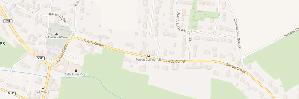 Plan du 19 Rue du Cornet à Wittes