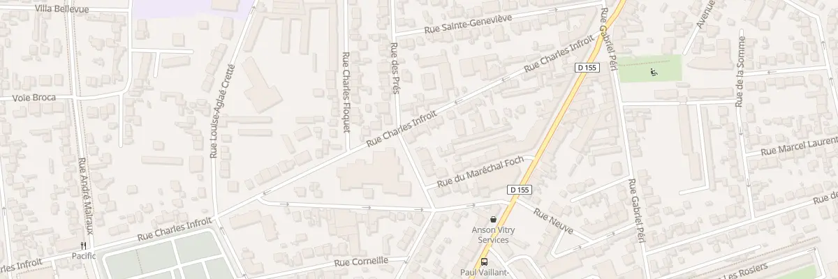 Plan du 31 Rue Charles Infroit à Vitry-sur-Seine