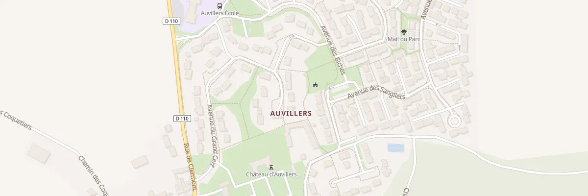 Plan du 51 Av du Grand Cerf à Neuilly-sous-Clermont