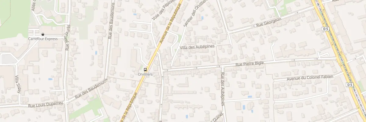 Plan du 80 Rue Pierre Bigle à Thiais