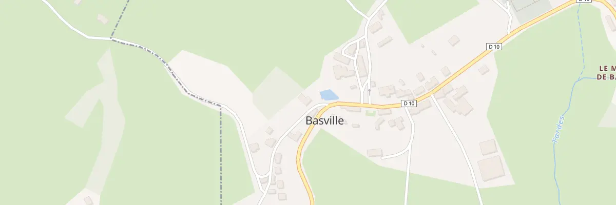 Plan du 2 Rte de Saint Oradoux à Basville