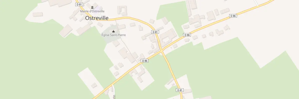 Plan du 6 Rue de Saint-pol à Ostreville