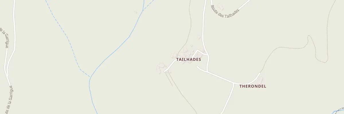 Plan du 589 Rte des Tailhades à Saint-Salvy-de-la-Balme