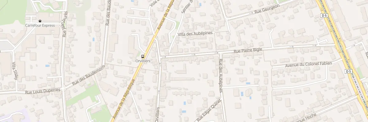Plan du 69 Rue Pierre Bigle à Thiais