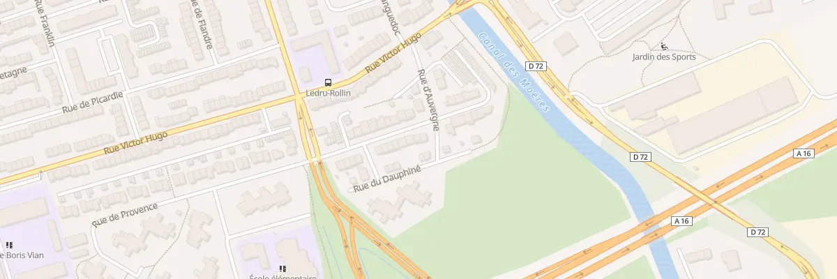 Plan du 372 Rue de Provence à Coudekerque-Branche
