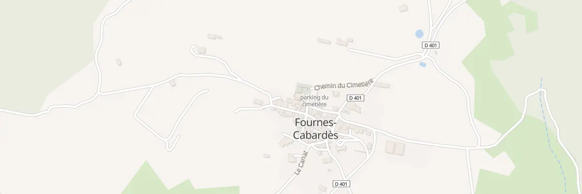 Plan du 9000 Rue du platane à Fournes-Cabardès