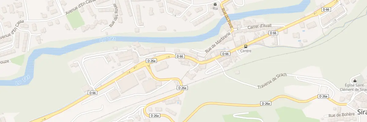 Plan du 47 Rte Nationale à Ria-Sirach