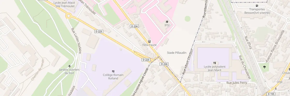 Plan du 34 Av de la République à Ivry-sur-Seine