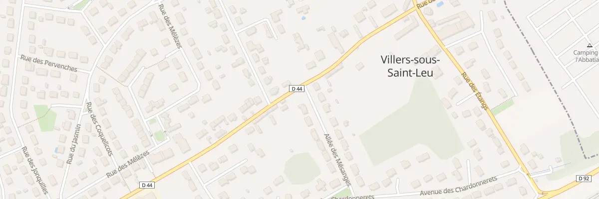 Plan du 7 Rue de Précy à Villers-sous-Saint-Leu