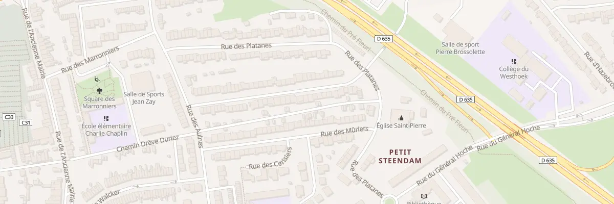 Plan du 22 Rue des Oliviers à Coudekerque-Branche