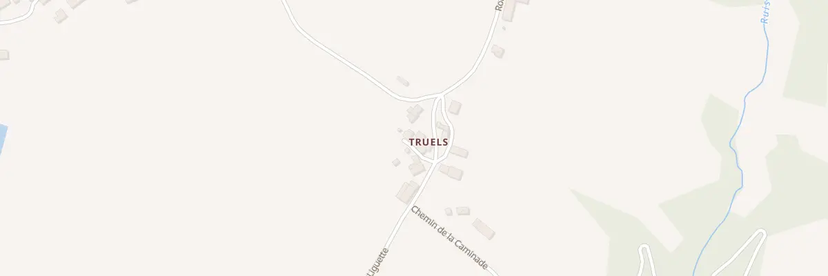Plan du 5057 Truels à Quins