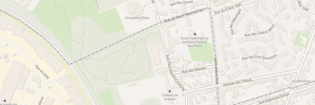 Plan du 105 Rue Paul Vaillant Couturier à Orly