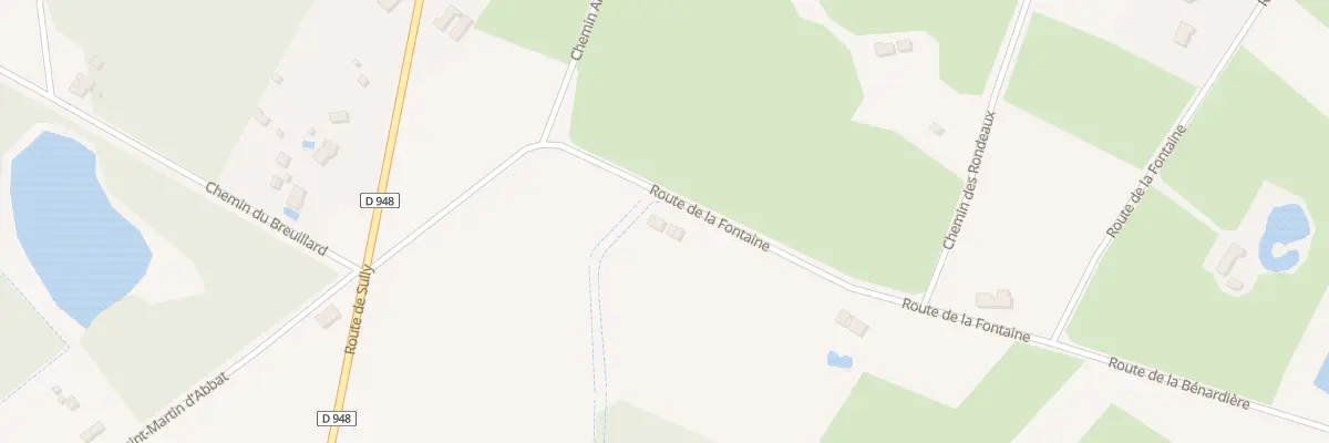 Plan du 67 Rte de la Fontaine à Châtenoy