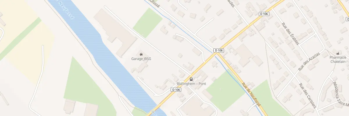 Plan du 396 Rue Andre Plockyn à Blaringhem