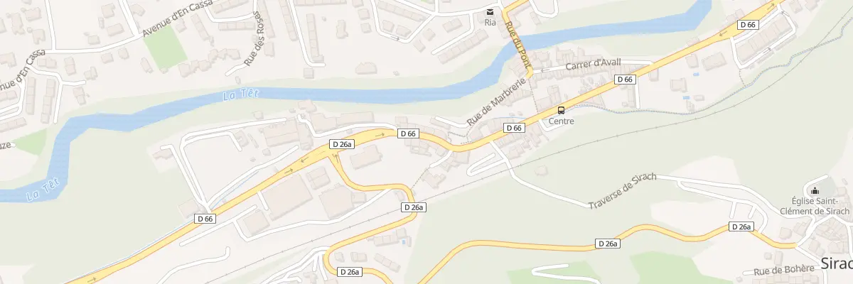 Plan du 45 Rte Nationale à Ria-Sirach