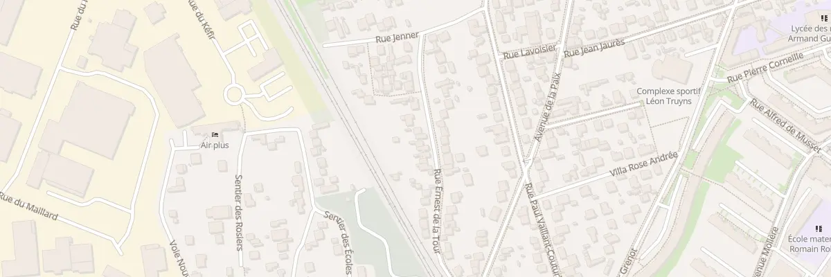 Plan du 31B Rue Ernest de la Tour à Orly