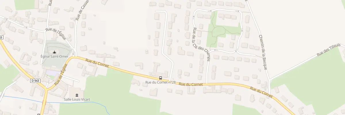 Plan du 2 Rue des Prés Fleuris à Wittes