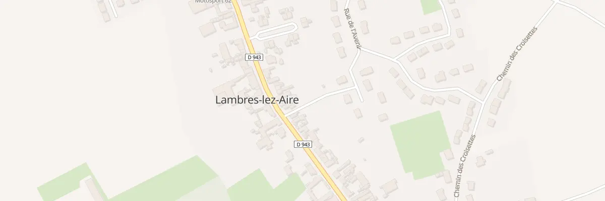 Plan du 83 Rue Nationale à Lambres-lez-Aire