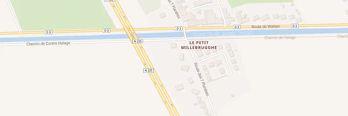 Plan du 39 Rte des 7 Planètes Vc 301 à Bierne