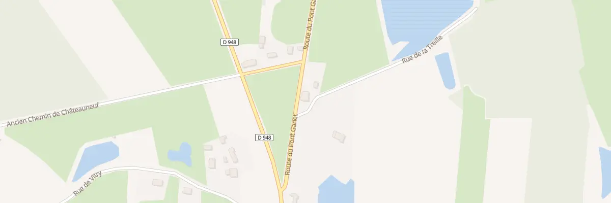 Plan du 1 Rue de la Treille à Châtenoy