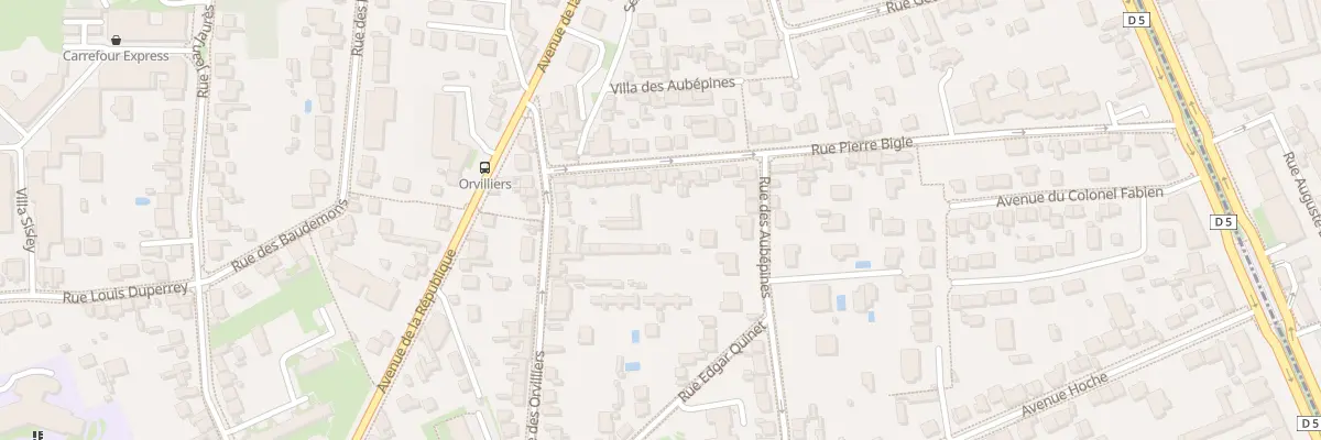 Plan du 65 Rue Pierre Bigle à Thiais