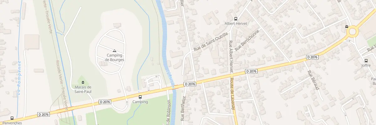 Plan du 50 Rue Henri sellier à Bourges