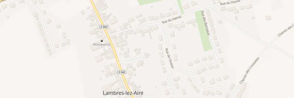 Plan du 107 Rue Nationale à Lambres-lez-Aire
