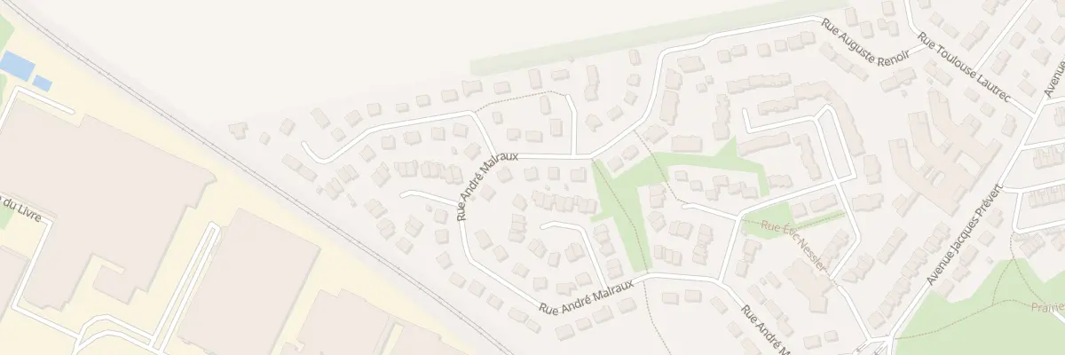 Plan du 70 Rue André Malraux au Malesherbois